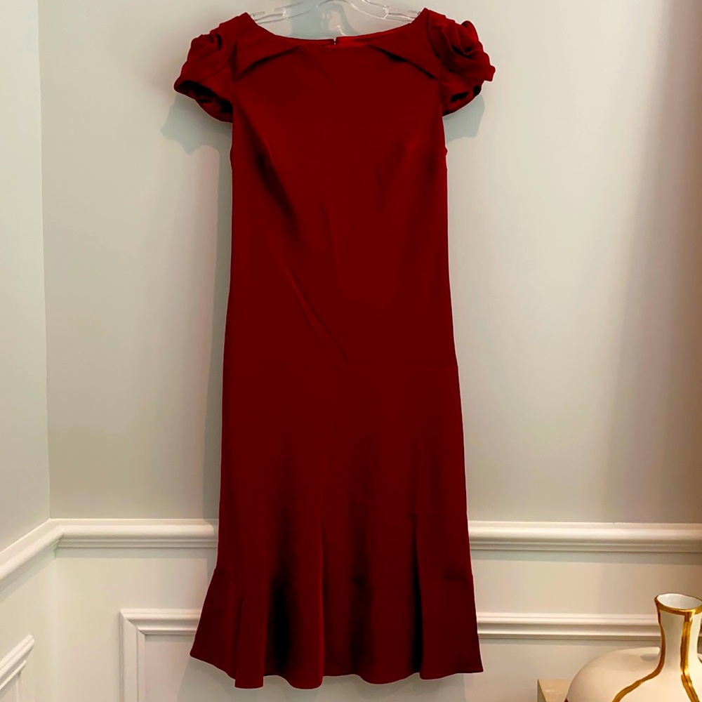 ABS by ALLEN SCHWARTZ RED DRESS